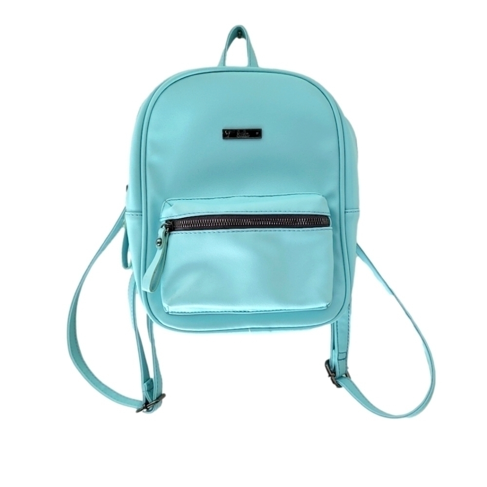 Lula backpack purse in baby blue